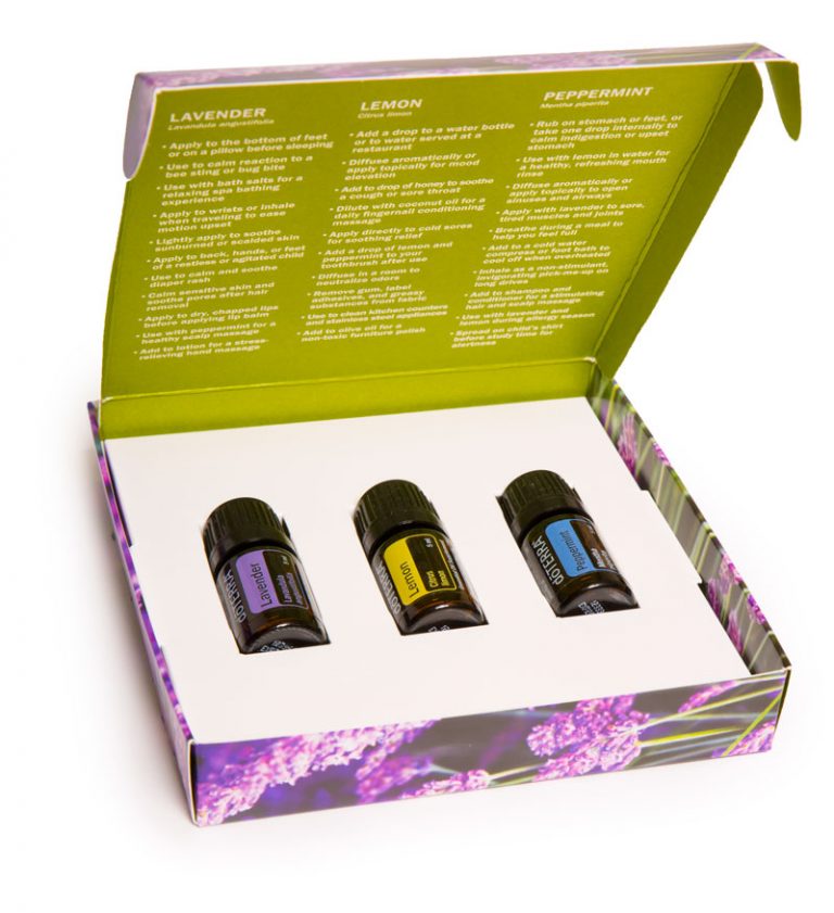 Intro Kit - Lavender, Lemon and Peppermint 5mL - Image 2